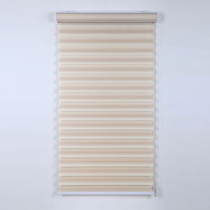 100% Polyester Light Filtering Window Blinds Triple Blinds