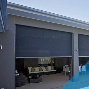 Sunscreen Waterproof Windproof Outdoor Roller Shade